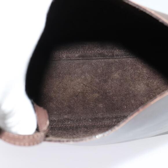 GUCCI Bamboo Shoulder Bag Leather Brown Gold 001 1553 001 1553 - Picture 14 of 16